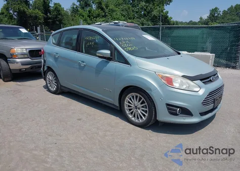 2014 Ford C-Max Hybrid Sel z USA, uszkodzony, nr VIN 1FADP5BU5EL511385